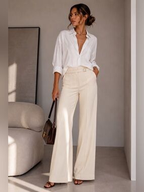 Kookaï off white dress pants